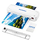 QUIWELL QL01 Laminator, Laminator Machine for 8.5' x 11' US Standard Paper Size, 9 Inches Thermal Laminating Machine with 20-Pack Laminating Pouches, Paper Trimmer for Home Office School Use