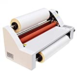 Hot Cold Roll Laminator,17' Roll Laminator Single and Dual Sided Thermal Laminating Machine for School Office Commercial Use 110V(US Shipping)