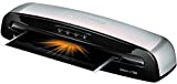 Fellowes 5736606 Laminator Saturn3i 125, 12.5 inch, Rapid 1 Minute Warm-up Laminating Machine, with Self-Adhesive Pouches Kit, Silver, Black