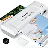 Laminator Machine, Redhouse 4 in 1 Desktop Thermal Laminator with Hot & Cold Settings for Home Office School, 9' Width, Includes 25pcs Laminating Pouches, Paper Trimmer and Corner Rounder