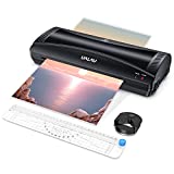 UALAU A4 Laminator Machine, Hot & Cold Fast Lamination with Laminating Pouches, Paper Trimmer, Corner Rounder, 9 inches 4 in 1 Thermal Laminator