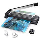 Crenova 13 inches Laminator with Paper Cutter, A3 Laminating Machine with 40pcs Laminating Sheets, Corner Rounder, Puncher, 3 Binder Rings