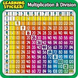 Scholastic TF7006 Multiplication-Division Learning Stickers