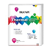 Nuova Premium Thermal Laminating Pouches, 9' x 11.5'/Letter Size/3 mil, 200 Pack (LP200H)