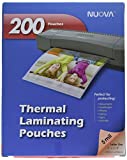 Nuova 200-Pack, 5 Mil Thermal Laminating Pouches 9 x 11.5 Inches, Letter Size (LP205H)