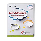 Nuova Premium Self-Adhesive Laminating Pouches, 9' x 12', Letter Size, 50 Pack, Single Sided (LP50C)