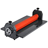 VEVOR 25 Inch Manual Cold Roll Laminator 1.18' Thickness Foldable Roll Laminating Machine Vinyl Photo Film Mounting Laminator for Commercial Professional Uses (25'Max Film Width)