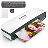 Anti Jam Laminator, 9-Inch Cold & Thermal Laminator Machine, Beewhale 4-in-1 Laminator Machine with Laminating Sheets 10 Pouches, A4 PRO Personal Laminator for Teacher, Home, Office, Full Starter Kit