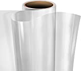 VViViD Clear Self-Adhesive Lamination Vinyl Roll for Die-Cutters and Vinyl Plotters (12' x 6ft)