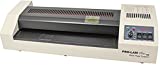 Akiles APLP330 Model ProLam Plus 330 Dual Heat System Laminator, 13' (330 mm) Throat Capacity, 23'/min Max Laminating Speed, 10 mil Max Pouch Thickness, 1mm Max Laminating Thickness