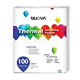 Nuova Premium Thermal Laminating Pouches 9' x 11.5', Letter Size, 3 mil, 100 Pack (LP100H)