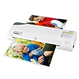 SINCHI 40-Second Warm-up, 13-inch Laminating Machine for Business/Office/School/Home, Never Jam high Speed Thermal laminator Machine with Laminating Sheets
