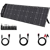 150W Solar Panel Kit, BigBlue Portable Solar Charger with Kickstands, 60W PD Type-C/2USB/Anderson Connector, Compatible with Suaoki/Jackery/Goal Zero Power Station, Laptops Car Boat RV Battery