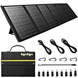 Portable Solar Panel 60w, 5v USB & 18v Dc, KYOKYO, Solar Panel Kit, Outdoor Solar Panel Charger, Solar Panel for Camping, Hiking, Solar Charging Complete System, Foldable Solar Panels Suitcase