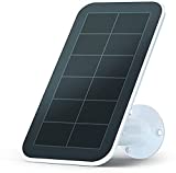 Arlo Certified Accessory - Solar Panel Charger (2018 Released) for Arlo Ultra, Ultra 2, Pro 3, Pro 4 and Pro 3 Floodlight Cameras, Weather Resistant, 8 ft Power Cable, Adjustable Mount, White-VMA5600