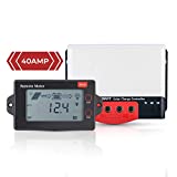 BougeRV MPPT 40 Amp，Solar Charge Controller with Auto Parameter Adjustable LCD Display, 12V/24V DC Input Solar Panel Regulator fit for Gel, Sealed, Flooded and Lithium Battery Supporting for Your RV