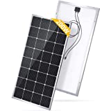 BougeRV 9BB Cell 200 Watts Mono Solar Panel,22.8% High Efficiency Module Monocrystalline Technology Work with 12 Volts Charger for RV Camping Home Boat Marine Off-Grid