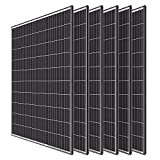 Renogy 6pcs Solar Panel Kit 320W 24V Monocrystalline Off Grid for RV Boat Shed Farm Home House Rooftop Residential Commercial House，6 Pieces