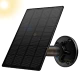 StartVision Solar Panel for Rechargeable Battery Outdoor Camera,Waterproof Solar Panel with 12ft USB Cable, Continuously Power for Outdoor Security Camera,5V 3.5W Micro USB Port