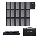 ALLPOWERS Portable Solar Panel 100W (Dual 5v USB with 18v DC Output) Monocrystalline Solar Charger Foldable Solar Panel for Laptop, Portable Generator, 12v Car, Boat, RV Battery
