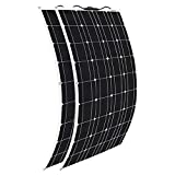 Flexible Solar Panel 600W 2X 300W PET Solar Panel Portable Mono Solar Battery Charger with Controller for Car Yacht Battery Boat
