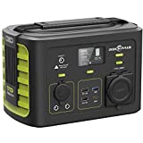 ROCKPALS Portable Power Station 300W, 280.8Wh Outdoor Generator with USB-C PD Input/Output, 110V Pure Sine Wave AC Outlet, 4 Charging Ways for Camping, RV, Travel Hunting, Emergency