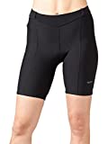 Terry Women's Touring Cycling Shorts/Regular - Best Padded Compression Multi-Day, Moisture-Wicking Cycling Shorts for Touring - Black - Medium