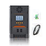 PowMr MPPT Solar Charge Controller 100 amp 12V 24V Auto, 100A Solar Controller Max Input 100V 2600W Solar Reulator for Lithium/Sealed/Gel/Flooded Battery Charging and Discharging