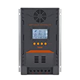 PowMr 100A MPPT Solar Charge Controller 12/24V Auto Max PV 96V with LCD Display,Solar Controller 1300W/2600W Input Solar Panel Regulator fit for Lead Acid Batteries (Sealed, Flooded and Gel)