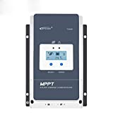 EPEVER 80A MPPT Solar Charge Controller Tracer-an Series High-Power Charge Controllers Compatible with 12V/24V/36V/48V Lead-Acid and Lithium Batteries (80A)