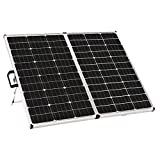 Zamp solar Legacy Series 140-Watt Portable Solar Panel Kit with Integrated Charge Controller and Carrying Case. Off-Grid Solar Power for RV Battery Charging - USP1002