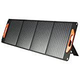 PROGENY 120W Portable Solar Panel with 45W USB-C PD, Parallel Cable, Kickstand, Foldable Solar Panel Charger Waterproof for Jackery Explorer/Flashfish/BALDR/Goal Zero/Anker Power Stations