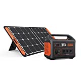 Jackery Solar Generator 1000, Explorer 1000 and 1 xSolarSaga 100W Solar Panel with 3x110V/1000W AC Outlets, Solar Power Generator with Lithium Battery Pack for Outdoor RV/Van Camping, Overlanding