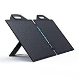 100W ETFE Solar Panel, BigBlue Solarpowa100 Folding Solar Panels(24V/4.16A) with Kickstands for Cellpowa500 Power Station, IP65 Waterproof, Portable Solar Charger for Camping,Van,Hurricane Season
