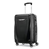 Samsonite Winfield 3 DLX Hardside Expandable Luggage with Spinners, Black, Carry-On 20-Inch