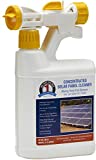 One Shot 1S-SPCHEC Solar Panel Cleaner Concentrate with Hose-End Mixing Sprayer, 32 oz (1 Quart)