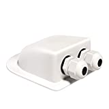 Cable Entry Gland Waterproof - Cable Entry Plate, Fits Cables 3mm to 12mm for Solar Panels, Motorhomes, Caravans, Boats and RV's