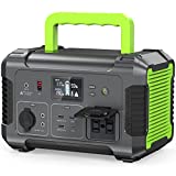 PAXCESS Portable Power Station 500W, 519Wh Solar Generator with MPPT, 12V Regulated Power Supply, 110V Pure Sine Wave AC Outlet, CPAP Backup Lithium Battery for Outdoor Camping RV Emergency Home Use