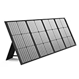 BALDR 120W Portable Solar Panel for Jackery/ECOFLOW/Flashfish/ROCKPALS Power Station Generator, Foldable Solar Cell Charger with 2 USB Ports & 18V DC Output for RV Boat Car