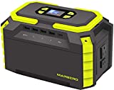 200W Portable Power Station 222Wh 60000mAh Backup Lithium Battery Power Supply Solar Generator(Solar Panel Not Included) with 2 110V AC Outlets/2 QC3.0 LED Flashlights for CPAP Home Camping Emergency Backup