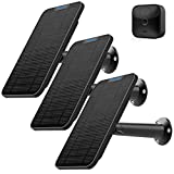 [Updated Version] 4W Solar Panel Charging Compatible with Blink XT/XT2 & Blink Outdoor Camera, with 13.1ft Waterproof Charging Cable, IP65 Weatherproof,Includes Secure Wall Mount(3-Pack)
