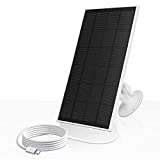 Solar Panel 5V 3W for Outdoor Solar Powered Security Camera,Waterproof Solar Panel with 3 Meter Micro USB Port Cable Compatible with eufy Cam/Wyze Cam /Arlo Pro Cam¡­