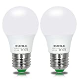 E26 LED Light Bulbs 3W 12V Low Voltage Warm White 3000K E27 Edison Standard Screw Base 25W Equivalent for Rv, Off Grid Solar Panel Project, Boat, Pack of 2