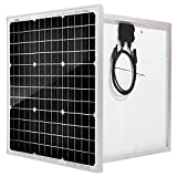 SUNSUL 50 Watt 12 Volt Monocrystalline Solar Panel, Outdoor Waterproof Mono Solar Panels for 12V Battery, RV Roof, Boat Charging, Caravan, Car, Homes, and Any Other Off-Grid Applications