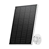ZUMIMALL Solar Panel for Outdoor Security Camera F5/F5K/CG1/Q1PRO/GX1S/GX2S (Not Applicable to D3 Series), Waterproof Solar Panel with 10ft Charging Cable ( No Camera)