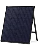 Nekteck 100 Watt Portable Monocrystalline Solar Panel with Waterproof Design & High-Efficiency Module for Battery Charging Boat, RV, Camping Use, and Any Other Off-Grid Appliances