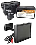 SPYPOINT 12V Trail Camera Power Kit with SP-12V Solar Panel and KIT-12V External Rechargeable Battery