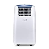 NewAir AC-14100E Portable Air Conditioner & Fan with Remote, Cools up to 525 sq ft, 14,000 BTU, Eco Friendly Dehumidifier, White