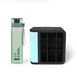 Evapolar EvaLIGHT Plus EV-1500 Personal Evaporative Air Cooler and Humidifier/Portable Air Conditioner (Black) with evaBOTTLE 0.7L, BPA Free Leak Proof Water Bottle (2 items)