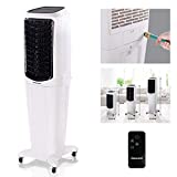 Honeywell Indoor Evaporative Tower Air Cooler with Fan & Humidifier, Washable Dust Filter & Remote Control, TC50PEU, White 
